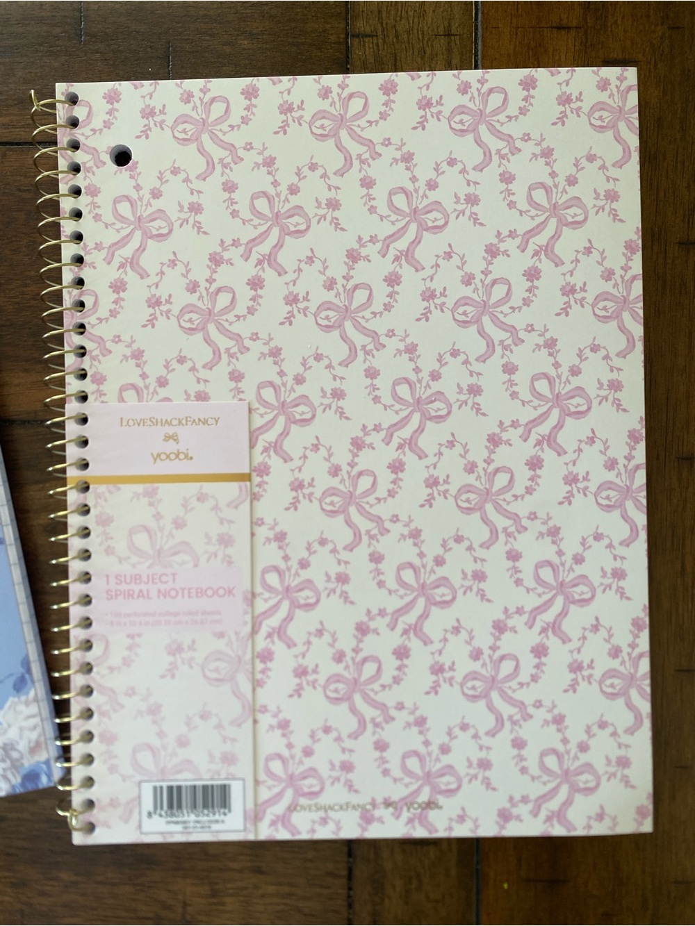 Loveshack Fancy Notebooks with Pencils & Erasers - Picture 2 of 5